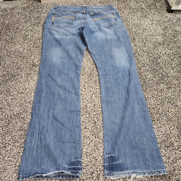 Cinch Men's Carter Mid Rise Relaxed Fit Boot Cut Jeans Size 34X36 Western Rodeo - Picture 7 of 15